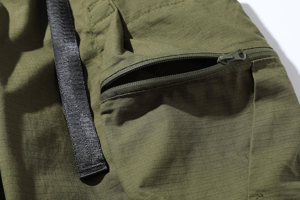 3D Pocket Pants In Khaki