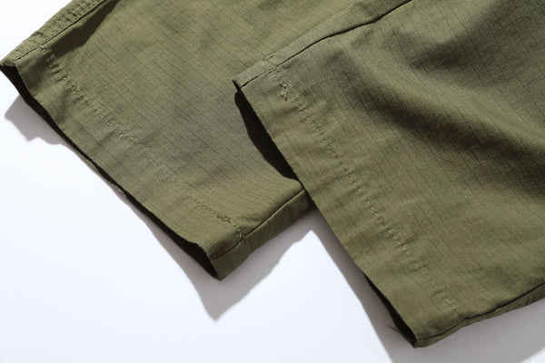 3D Pocket Pants In Army Green
