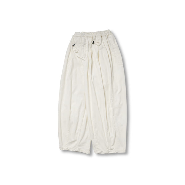 Lamp Velvet Balloon Pant In Brown