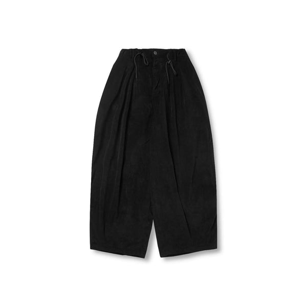 Lamp Velvet Balloon Pant In Brown