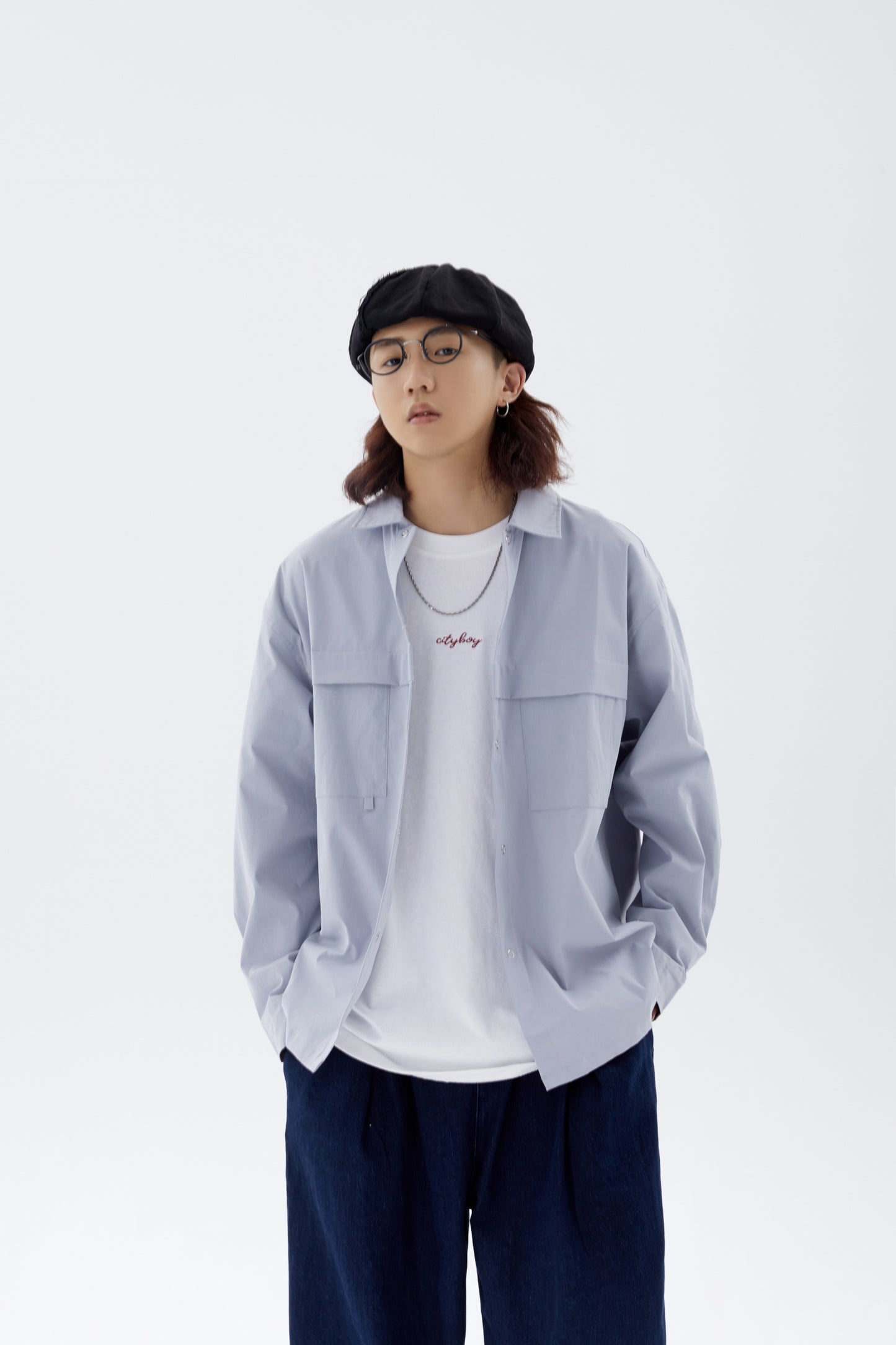 Hunter Hiker Shirt In Grey
