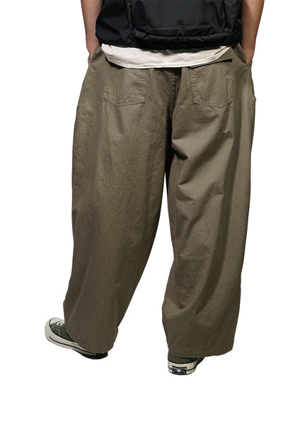 Unisex Balloon Pants In Grey